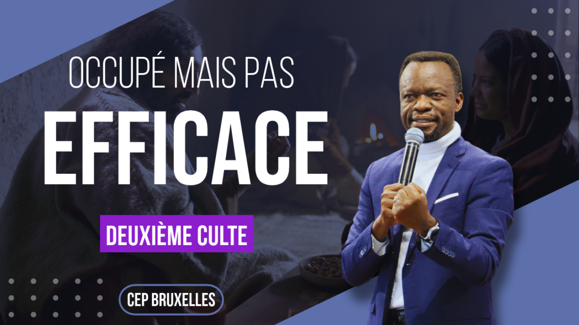 Occupé mais pas efficace